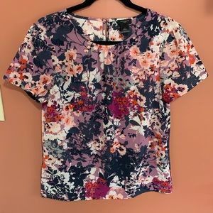 Floral Ann Taylor blouse